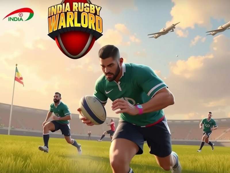 Intense Rugby Action in India Rugby Warlord India Rugby Warlord Gameplay